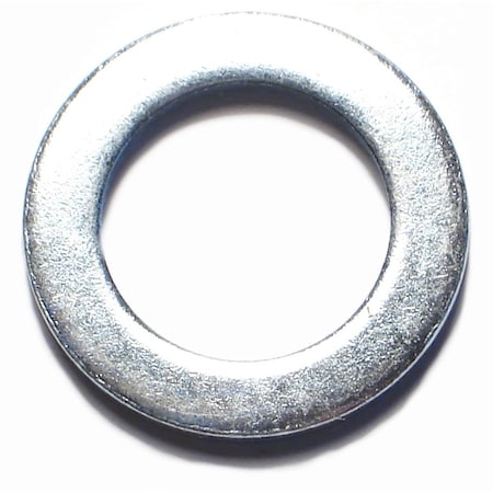 Midwest Fastener Flat Washer, For Screw Size M20 , Steel Zinc Plated Finish, 5 PK 78552